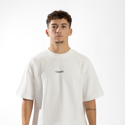 CASUALZ WAFFLE KNIT - White
