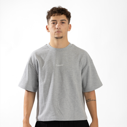 CASUALZ WAFFLE KNIT - Grey
