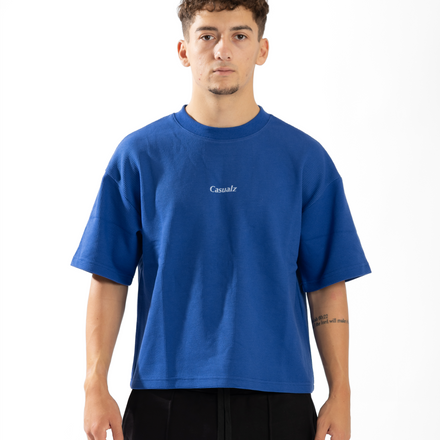 CASUALZ WAFFLE KNIT - Blue