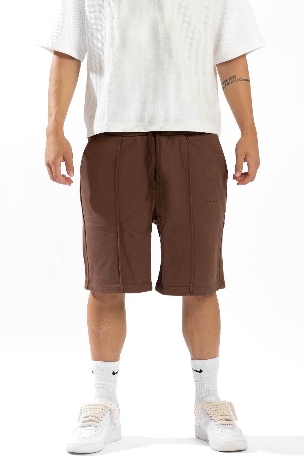 CASUALZ SHORTS - Brown
